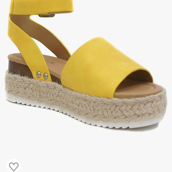 Soda open toed platform espadrille - Picture 3 of 9